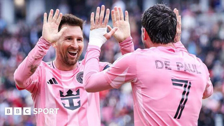 Inter Miami's Lionel Messi remains highest-paid MLS player with salary of £18.5m